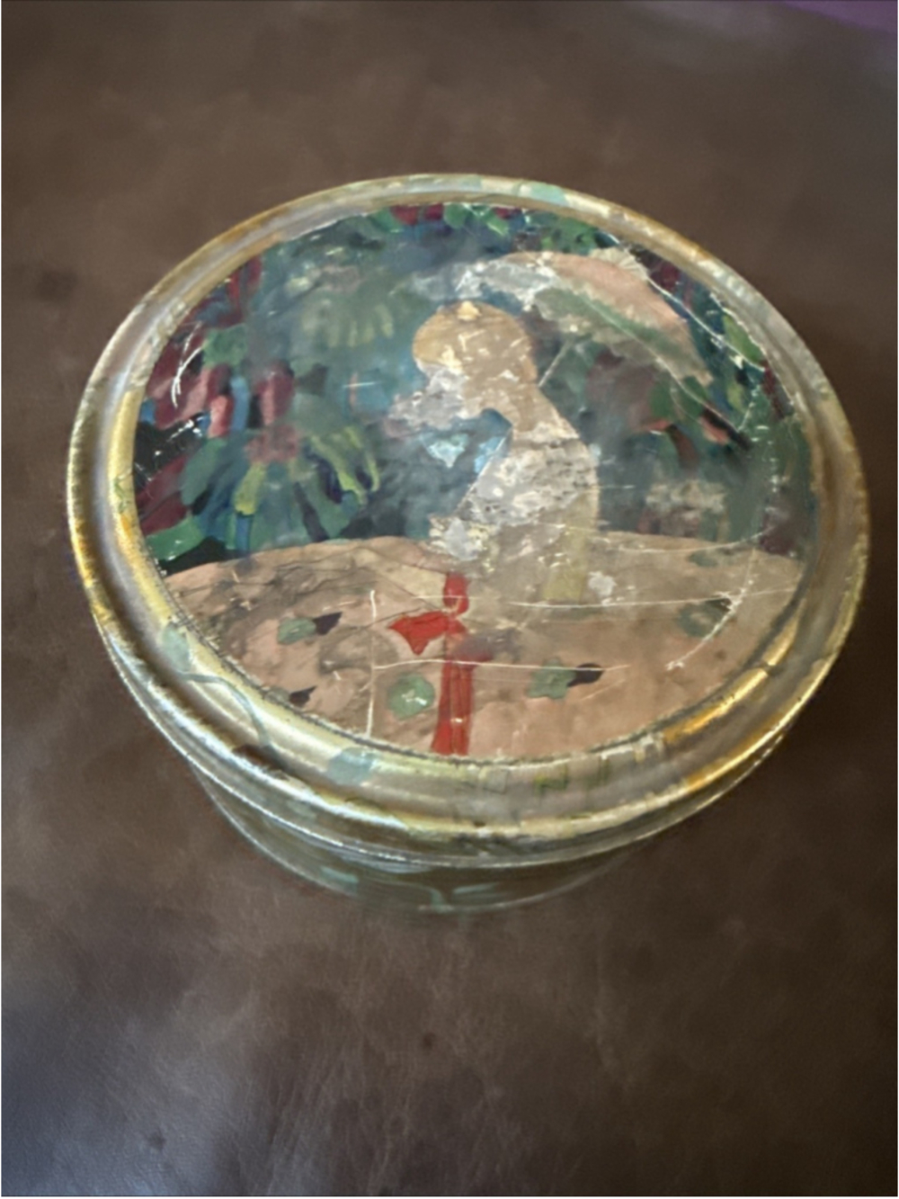 Vintage Body Powder Watkins Perfumer New York Tin Made In USA